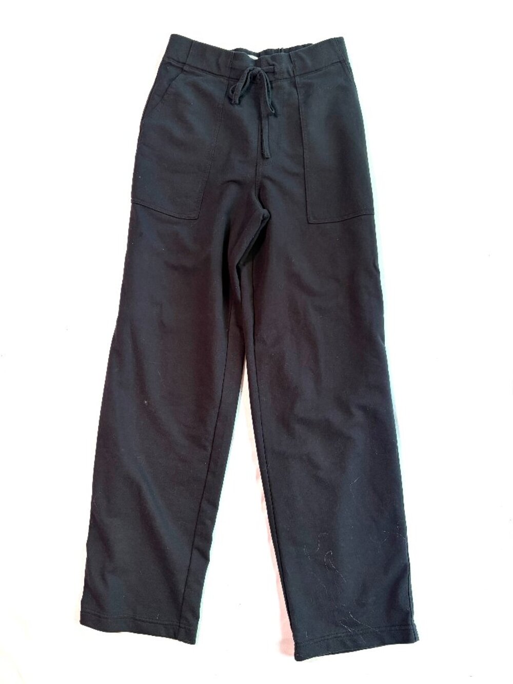 Lee black sweatpants XS straight leg pockets